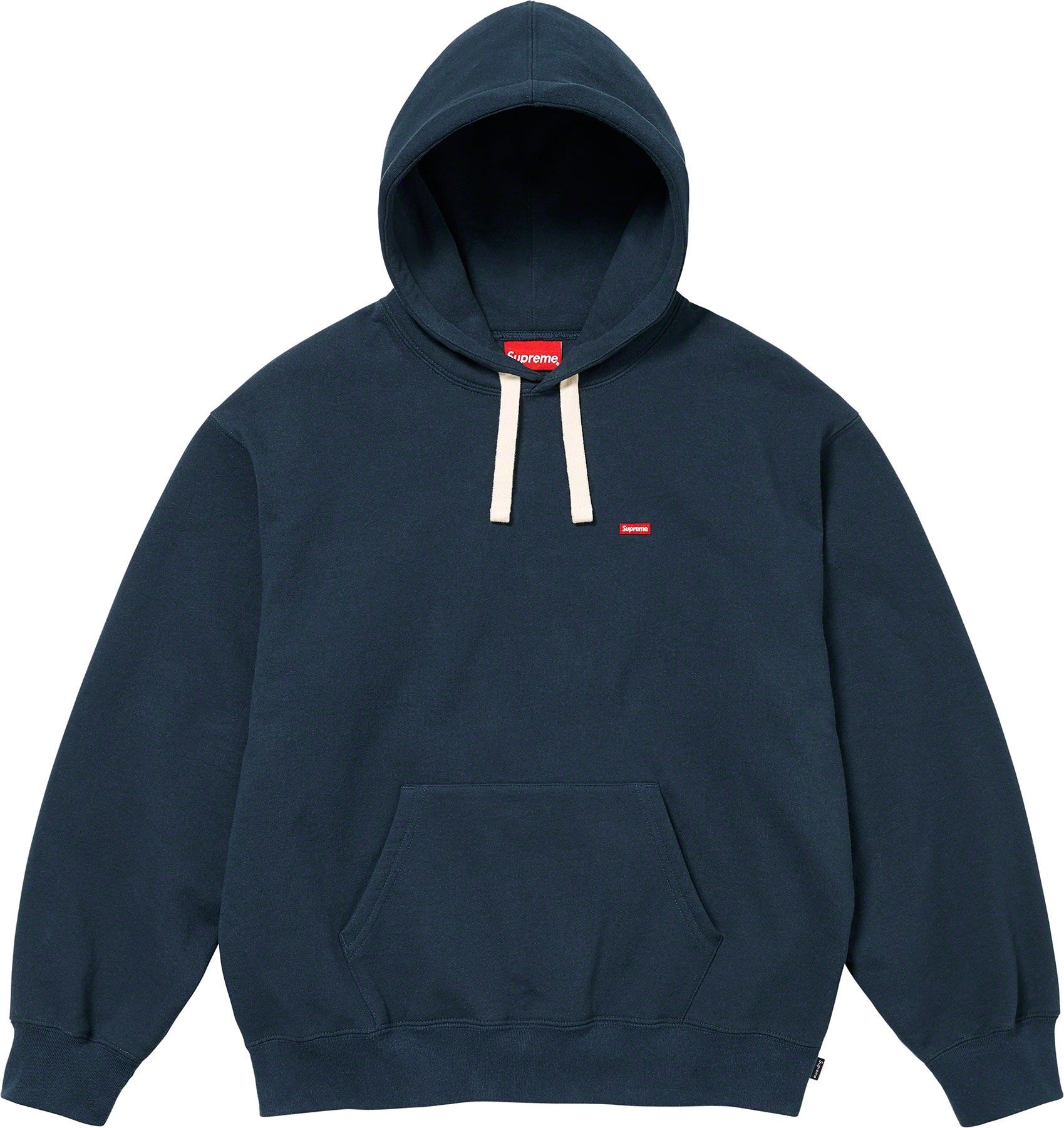 Small Box Drawcord Hooded Sweatshirt view 12